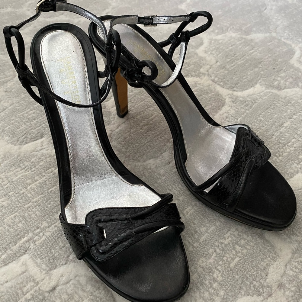 Lambertson Truex high heeled sandals - black